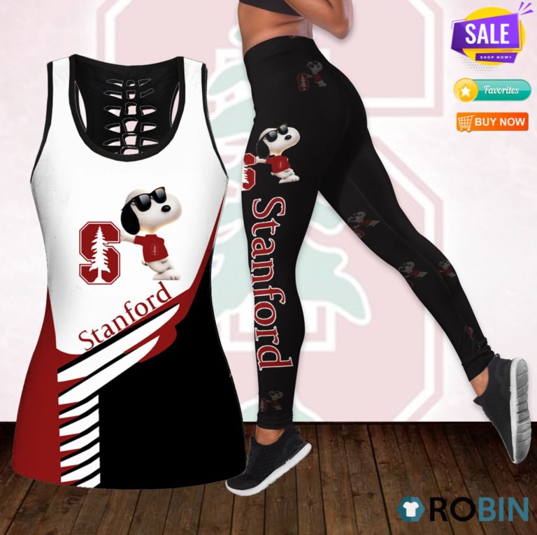 Stanford Cardinal Snoopy Hollow Tanktop & Legging Set
