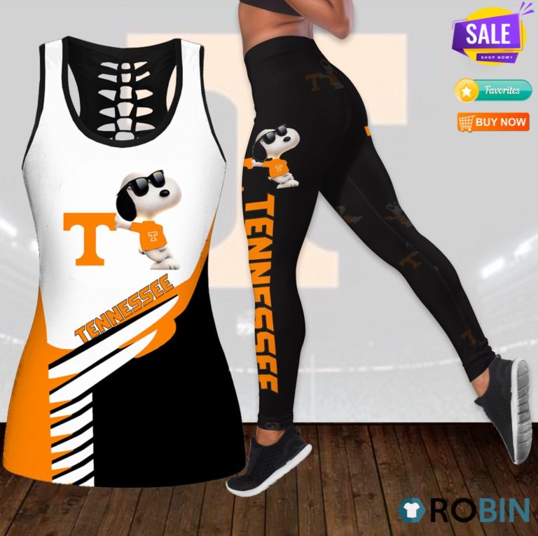 Tennessee Volunteers Snoopy Hollow Tanktop & Legging Set