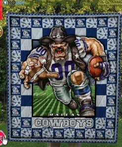 Dallas Cowboys Football Quilt Blanket Dallas Cowboys Football Quilt Blanket