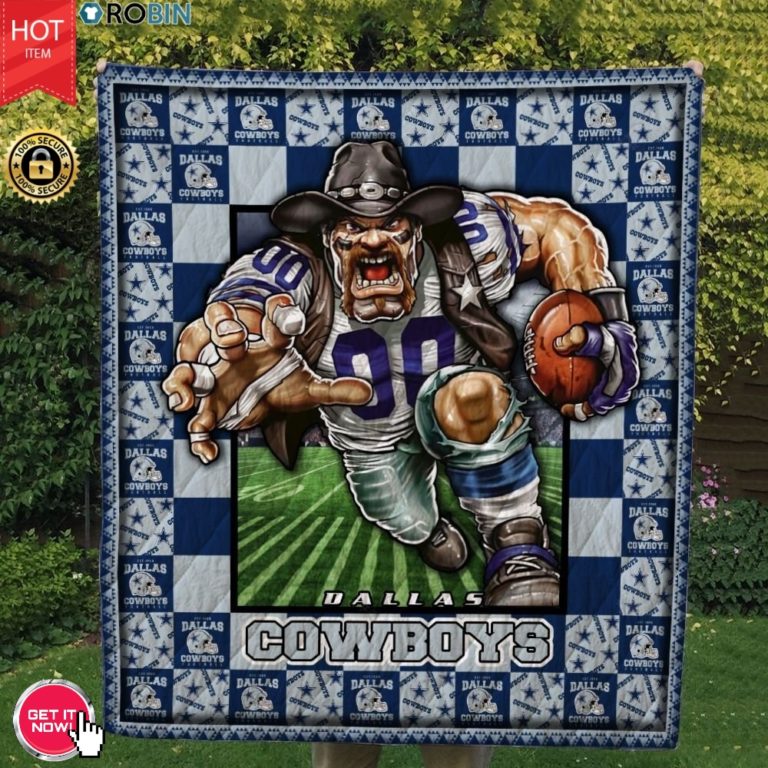 Dallas Cowboys Football Quilt Blanket