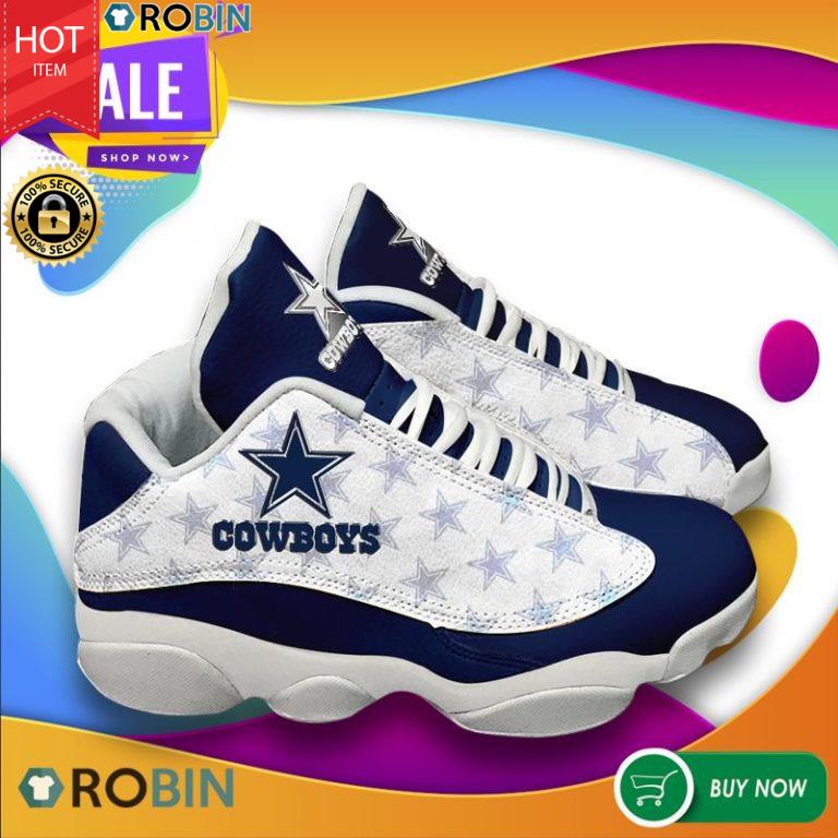 Dallas Cowboys Team Air Jordan 13 Footballteam Sneakers