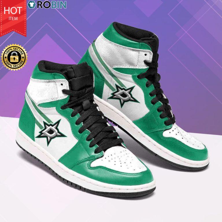 Dallas Stars Nhl Shoes – Jordan 1 High Sneaker