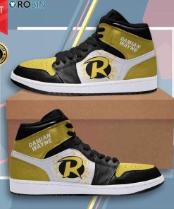 Damian Wayne Dc Comics Shoes – Jordan 1 High Sneaker