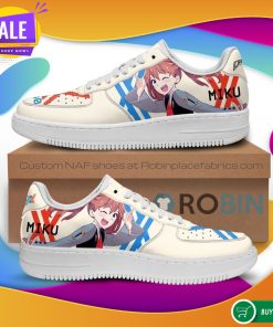Darling In The Franxx NAF Shoes Code 390 Miku Air Force Sneakers Anime NAF Shoes