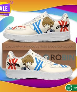 Darling In The Franxx NAF Shoes Code 666 Zorome Air Force Sneakers Anime NAF Shoes