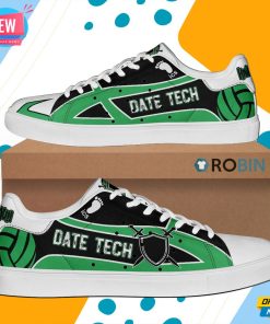 Date Tech High Skate Shoes Haikyuu Anime Custom Sneaker Date Tech High Skate Shoes Haikyuu Anime Custom Sneaker