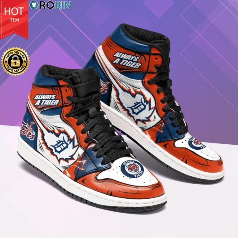 Detroit Tigers Shoes – Jordan 1 High Sneaker