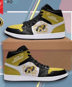 Dick Grayson Dc Comics Shoes – Jordan 1 High Sneaker