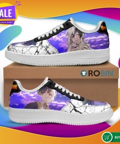 Dr Stone Gen Asagiri Air Force Shoes Anime Custom