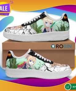 Dr Stone Kohaku Air Force Shoes Anime Custom
