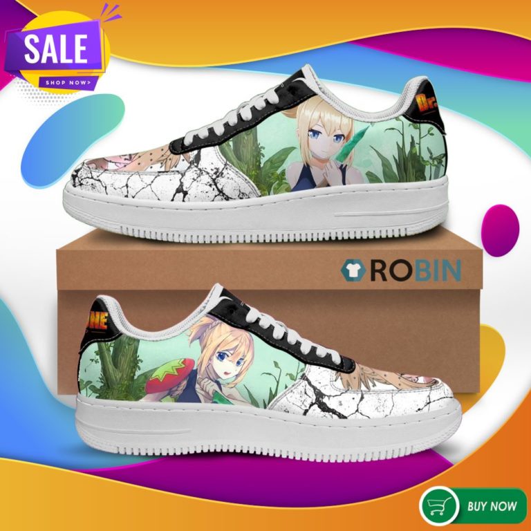 Dr Stone Kohaku Air Force Shoes Anime Custom