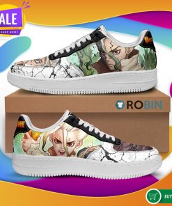 Dr Stone Senku Ishigami Air Force Shoes Anime Custom