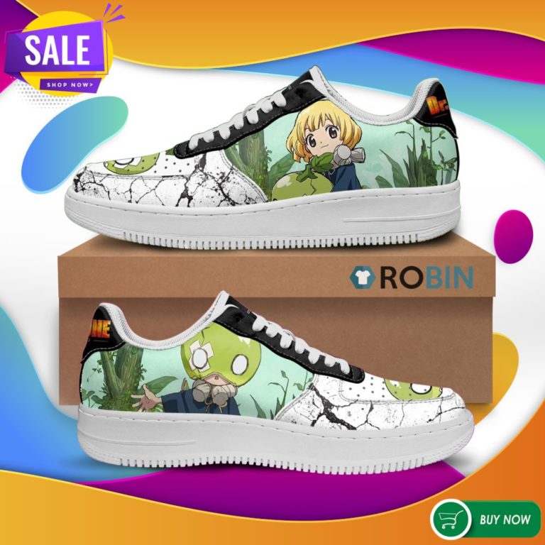Dr Stone Suika Air Force Shoes Anime Custom