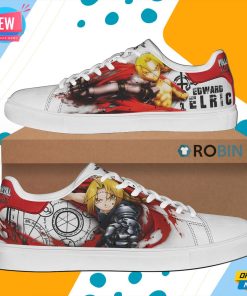 Edward Elric Skate Shoes Fullmetal Alchemist Stan Smith Shoes Edward Elric Skate Shoes Fullmetal Alchemist Stan Smith Shoes