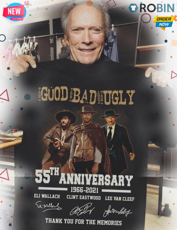 The Good The Bad And The Ugly 54th Anniversary 1966 2020 T Shirt