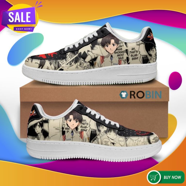 Evangelion Maya Ibuki Air Force Sneakers Neon Genesis Evangelion Shoes
