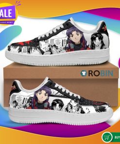 Evangelion Misato Katsuragi Air Force Sneakers Neon Genesis Evangelion Shoes
