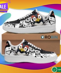 Evangelion Pen Pen Air Force Sneakers Neon Genesis Evangelion Shoes