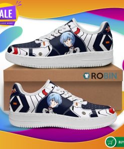 Evangelion Rei Ayanami Air Force Sneakers Neon Genesis Evangelion Shoes