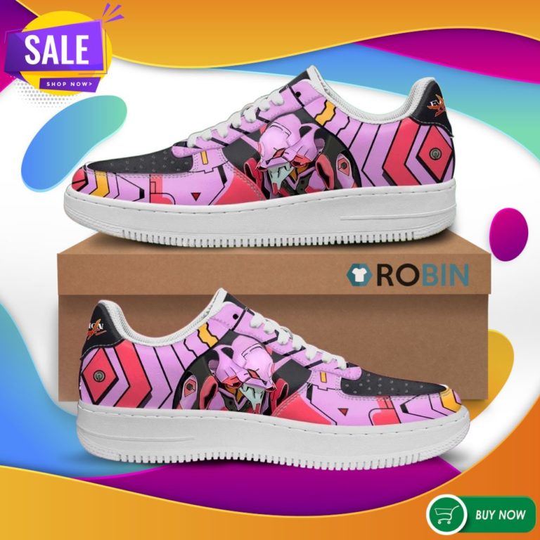 Evangelion Unit_ Awakened Air Force Sneakers Neon Genesis Evangelion Shoes