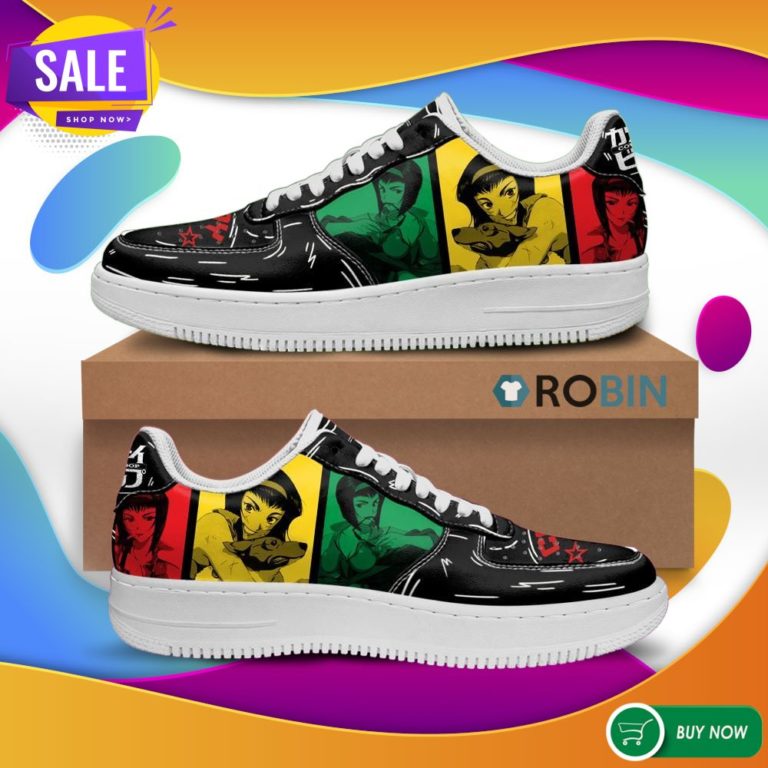 Faye Valentine Air Force Sneakers Cowboy Bebop  Anime NAF Shoes