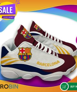 Fc Barcelona Football Team Air Jordan 13 Sneakers