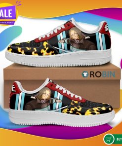 Fire Force Arthur Boyle Air Force Sneakers _ Custom NAF Shoes