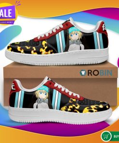 Fire Force Iris Air Force Sneakers _ Custom NAF Shoes