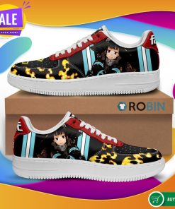 Fire Force Maki Oze Air Force Sneakers _ Custom NAF Shoes