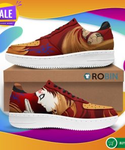 Gaara Air Force Sneaker Naruto  Anime NAF Shoes Jutsu Skill