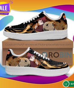 Gaara Air Force Sneakers Custom Naruto Anime NAF Shoes Leather