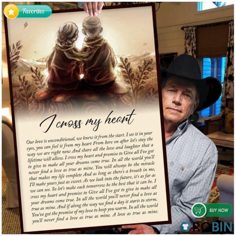 George Strait I Cross My Heart Poster and Canvas