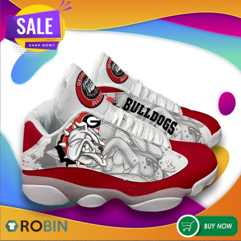 Georgia Bulldogs Air Jordan 13 Sneakers University Of Georgia