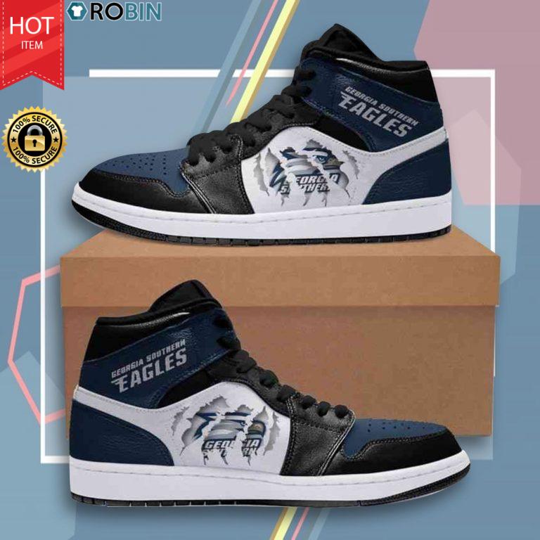 Georgia Southern Eagles Shoes – Jordan 1 High Sneaker