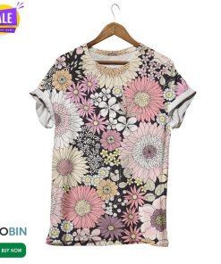 Gorgeous Little Gerbera  3D All Over Print T-Shirt