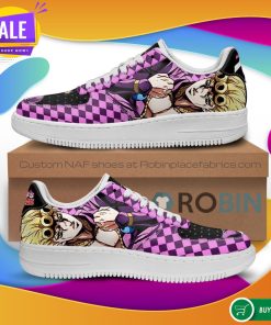 Giorno Giovanna Air Force Sneakers JoJo Anime NAF Shoes