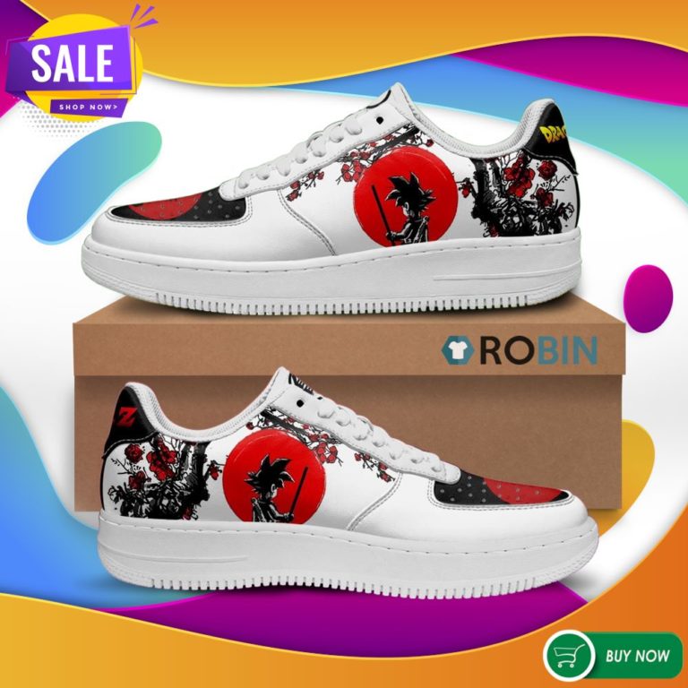 Goku Kid Air Force Shoes Dragon Ball Anime Sneakers