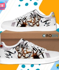 Goku Uktra Instinct Skate Shoes Dragon Ball Anime Custom Sneaker
