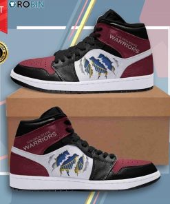 Golden State Warriors Shoes – Jordan 1 High Sneaker Golden State Warriors Shoes – Jordan 1 High Sneaker