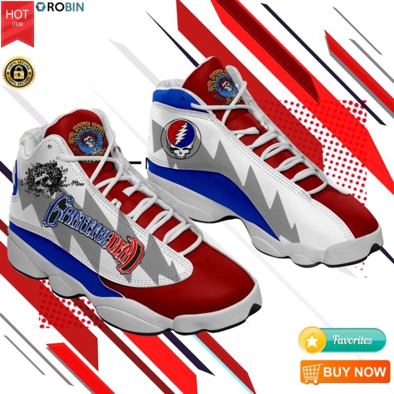 Grateful Dead Sneakers Jordan 13 Shoes