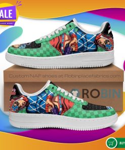 Guido Mista Air Force Sneakers JoJo Anime NAF Shoes