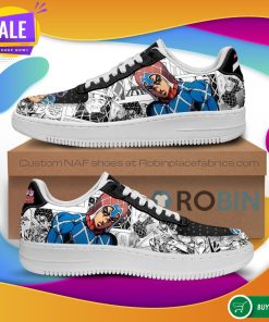 Guido Mista Air Force Sneakers Manga Style JoJo’s Anime NAF Shoes