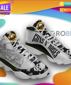 Guns N Roses Rock Band Air Jordan 13 Shoes