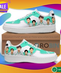 Haikyuu Aobajohsai High Air Force Sneakers Team Haikyuu Anime NAF Shoes