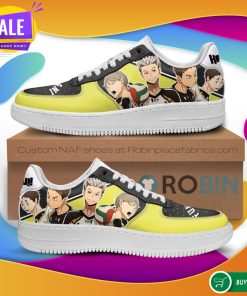 Haikyuu Fukurodani Academy Air Force Sneakers Team Haikyuu Anime NAF Shoes