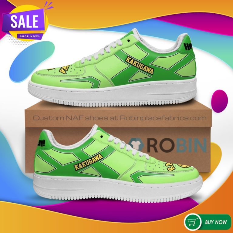Haikyuu Kakugawa High Air Force Sneakers Uniform Haikyuu Anime NAF Shoes