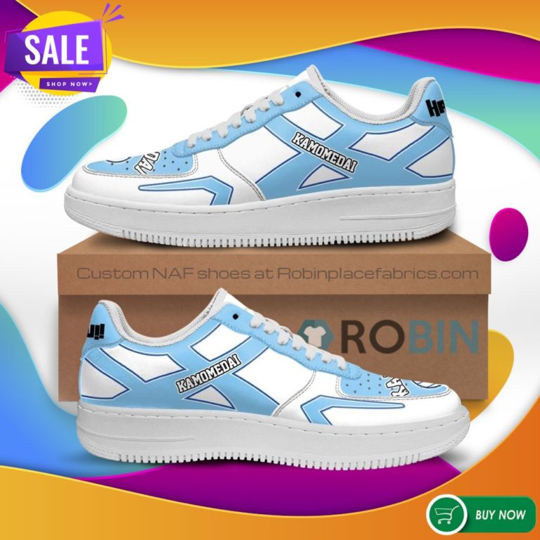 Haikyuu Kamomedai High Air Force Sneakers Uniform Haikyuu Anime NAF Shoes