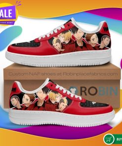 Haikyuu Nekoma High Air Force Sneakers Team Haikyuu Anime NAF Shoes