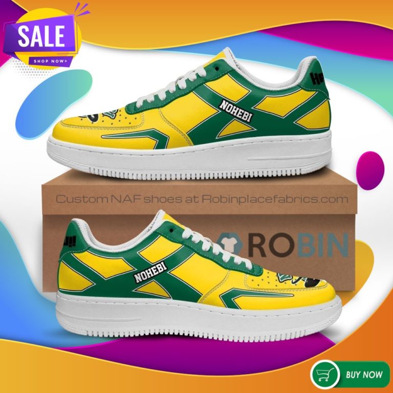 Haikyuu Nohebi Academy Air Force Sneakers Uniform Haikyuu Anime NAF Shoes