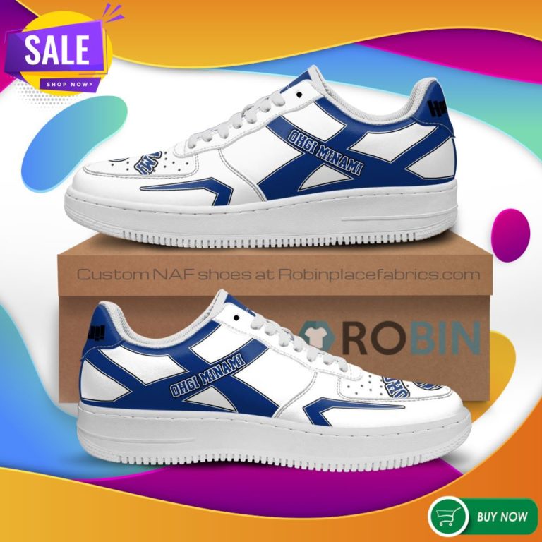 Haikyuu Ohgiminami High Air Force Sneakers Uniform Haikyuu Anime NAF Shoes